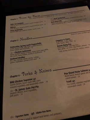 Menu photo 2 Saint James Gate Dieppe, NB
