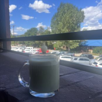 The Biker & the Baker - Matcha latte - Wine Bars Near Me - Salida, Colorado