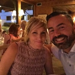 Auberge Les Trois Canards - Des sourires de bonheurs suite à un reps succulent du chef Mario. Merci Auberge des 3 canards, nous allons revenir garantis.