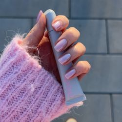Hard gel manicure