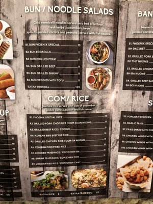 Menu photo 8 Phoenix Pho Abilene, TX