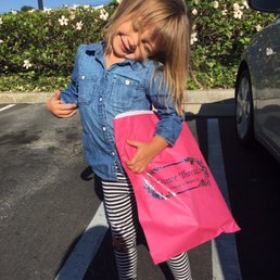 Audrey is all set to start ballet and tap thanks to dance threadZ! And she is going to look so cute in her new leotard!