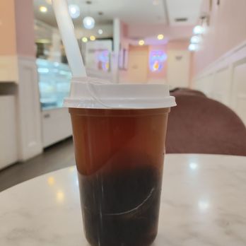 M Tea - Osmanthus Oolong Tea with Herbal Jelly (no ice) - Desserts Near Me - Long Island City, New York M Tea - Osmanthus Oolong Tea with Herbal Jelly (no ice) - Desserts Near Me - Long Island City, New York