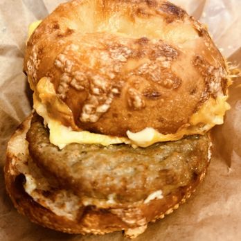 Panera Bread - Asiago Sausage & Egg Sandwich - Soup Near Me - Independence, Ohio