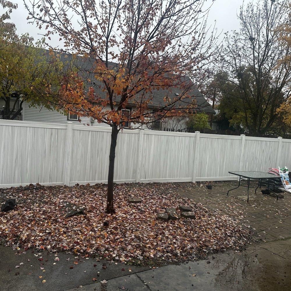 All 4 Fencing - Weathered Aspen Vinyl Fence - Fences & Gates Near Me