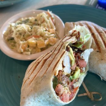 FINS Seafood & Dive Bar - Shrimp and slaw - Seafood Near Me - Cape Coral, Florida FINS Seafood & Dive Bar - Shrimp and slaw - Seafood Near Me - Cape Coral, Florida