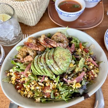 Casa Cami - Salad with roasted corn and shrimps - Breakfast & Brunch Near Me - Tampa, Florida Casa Cami - Salad with roasted corn and shrimps - Breakfast & Brunch Near Me - Tampa, Florida