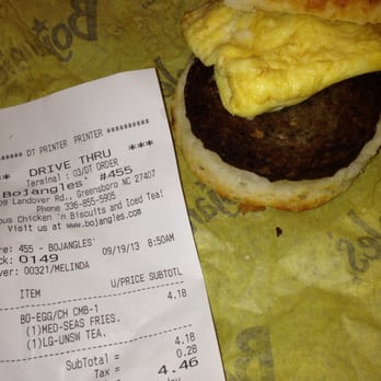 Bojangles - Order problems - Fast Food Near Me - Greensboro, North Carolina