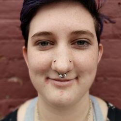 Brazen Hearts Tattoo - Fresh higher nostril piercings