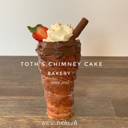 Chimney Cake Cono Sweet "Strawberry Passion"
