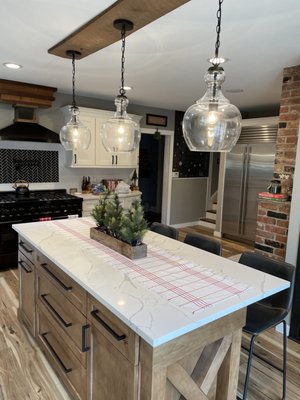 Kitchen Design Services - Update Your Kitchen With New Cabinets and the Latest Equipment
Are you looking to upgrade your kitchen without breaking the bank? Turn to the professionals at Kitchen N Bathroom Designs for all your kitchen design and remodeling services. No job is too big or small for our local, family-owned business.
Take advantage of our special offer. We’ll design your 10 x 10 kitchen starting at $1299!
Reach out to us today for a FREE in-home consultation!
Let Us Create a 3-D Rendering of Your New Kitchen
Our design team will create a 3-D rendering of your functional kitchen using the top-of-the-line 2020 design system. You’ll get an idea of what your kitchen looks like even before we start working on it.
Our before-and-after images will not only detail the changes but will also show you how great your kitchen will look after the renovation. We’ll revamp your layout into an open concept living and dining space. Please note that we require pictures and the basic measurements of your kitchen for a 3-D rendering.
Full-Scale Kitchen Remodeling and Updating
Flooring Options
Wall Construction
Cabinet Installations
Window Installations
Appliance Installations
Countertop Installations Kitchen Design Services - Update Your Kitchen With New Cabinets and the Latest Equipment
Are you looking to upgrade your kitchen without breaking the bank? Turn to the professionals at Kitchen N Bathroom Designs for all your kitchen design and remodeling services. No job is too big or small for our local, family-owned business.
Take advantage of our special offer. We’ll design your 10 x 10 kitchen starting at $1299!
Reach out to us today for a FREE in-home consultation!
Let Us Create a 3-D Rendering of Your New Kitchen
Our design team will create a 3-D rendering of your functional kitchen using the top-of-the-line 2020 design system. You’ll get an idea of what your kitchen looks like even before we start working on it.
Our before-and-after images will not only detail the changes but will also show you how great your kitchen will look after the renovation. We’ll revamp your layout into an open concept living and dining space. Please note that we require pictures and the basic measurements of your kitchen for a 3-D rendering.
Full-Scale Kitchen Remodeling and Updating
Flooring Options
Wall Construction
Cabinet Installations
Window Installations
Appliance Installations
Countertop Installations