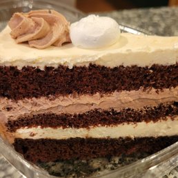 Vanilla/Chocolate layer cake