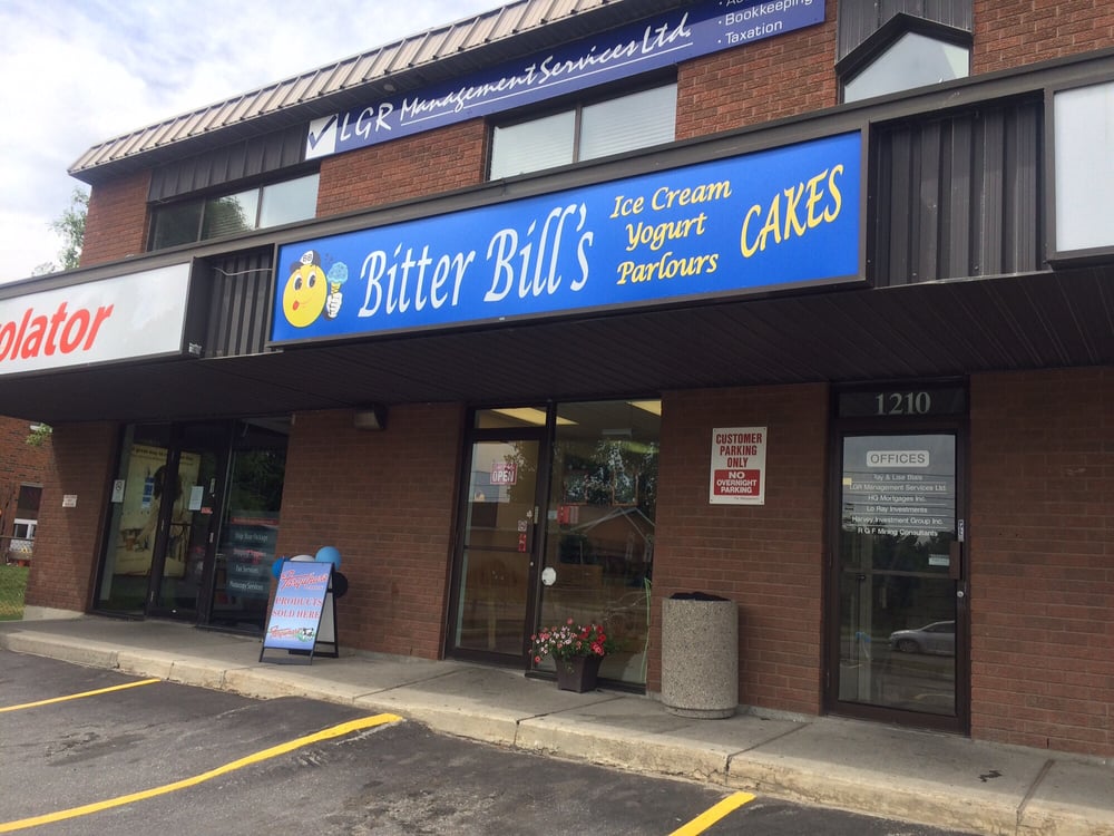 BITTER BILL’S ICE CREAM/ YOGURT PARLOUR Updated September 2024 3695
