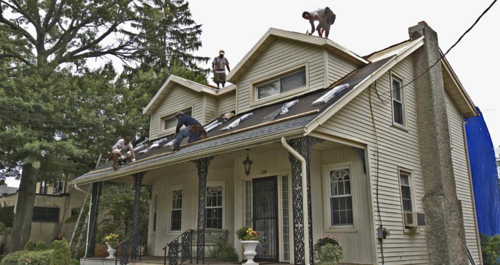 Slide of Romero's Roofing