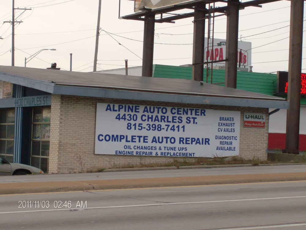ALPINE AUTO CENTER Updated March 2024 4430 Charles St, Rockford