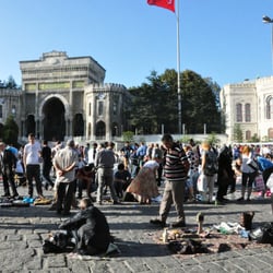 Beyazıt Meydanı - Beyazıt Meydanı pazarı
