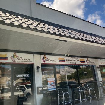 Las Orquideas Restaurant - Outside - Colombian Near Me - Pompano Beach, Florida
