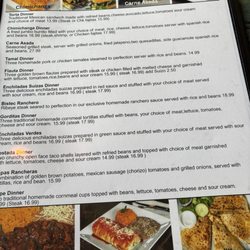 El Mariache Mexican Grill - Menu