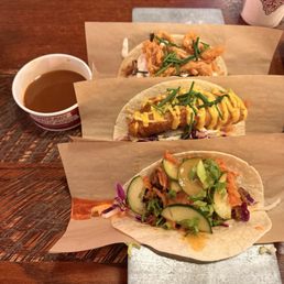 French Dip Fish n' Chips Wtf tacos