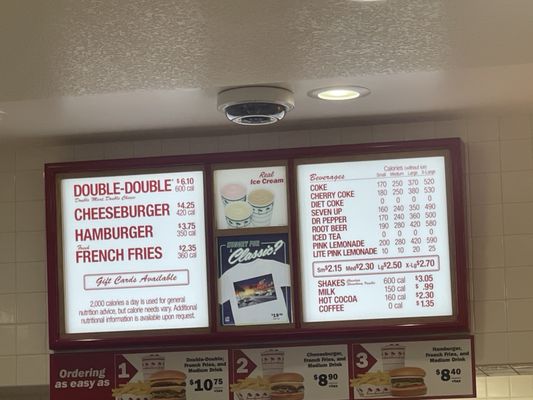 Menu photo 2 In-N-Out Burger Rialto, CA