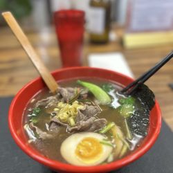 Lucky Cat Ramen - Beef Shoyu Ramen