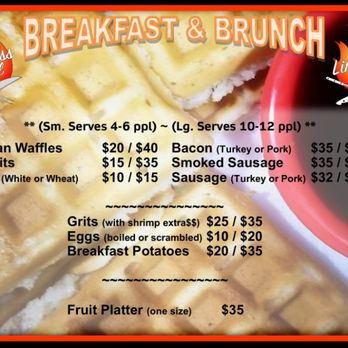 Limitless Grill - Brunch Menu - Caterers Near Me Limitless Grill - Brunch Menu - Caterers Near Me