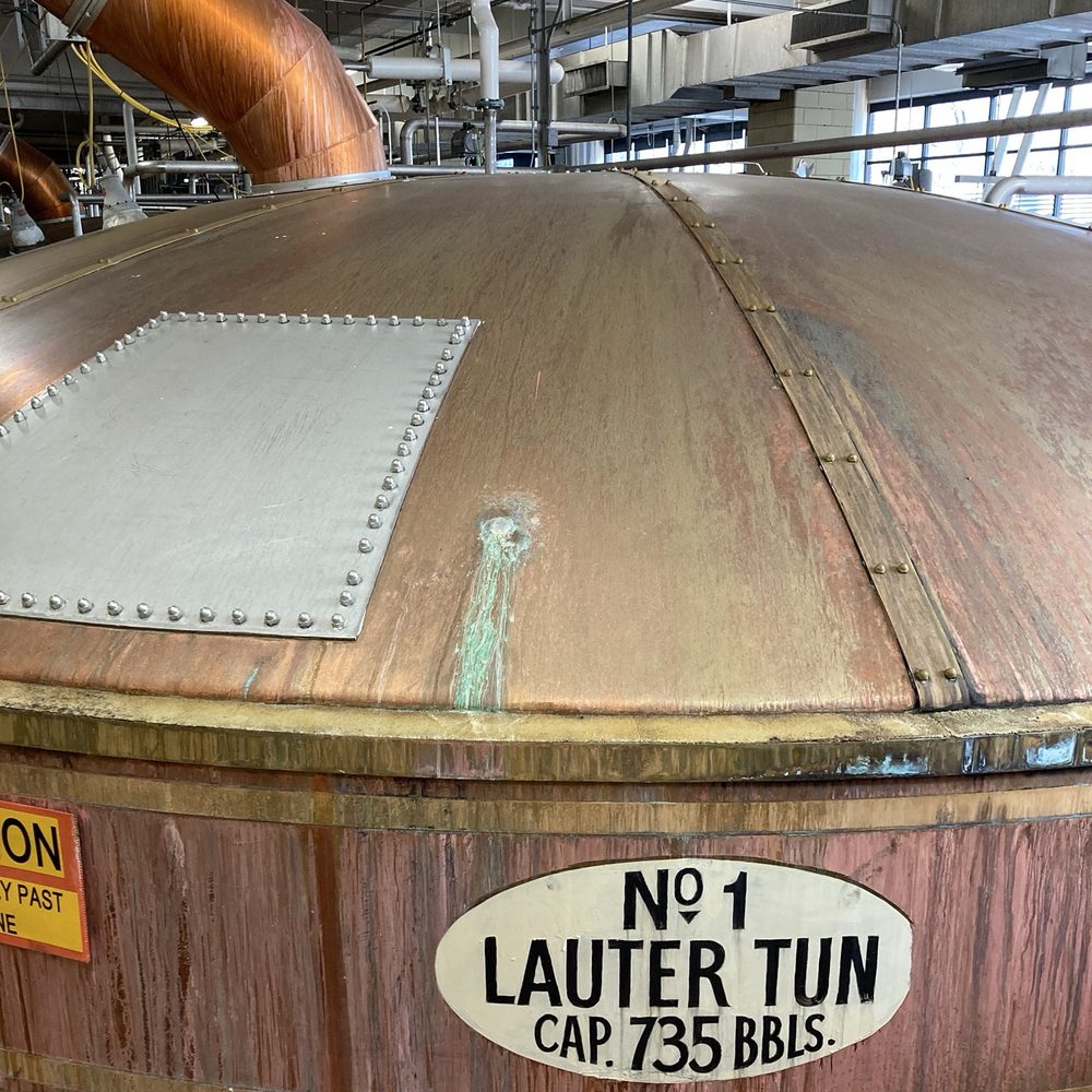 Miller Brewery Tour - One of many brewing kettles - Beer Tours Near Me - Milwaukee, Wisconsin