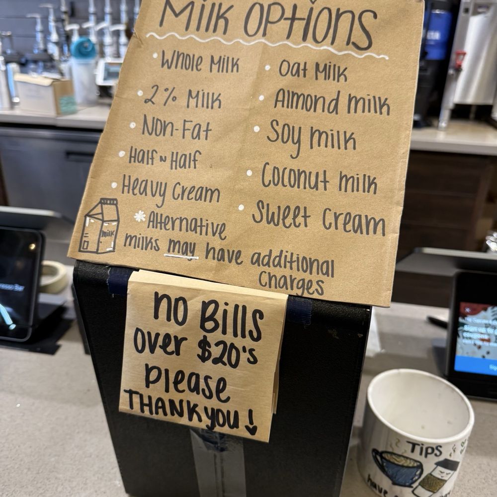 The Cupcake & Espresso Bar - Milk options - Coffee & Tea Near Me - Moreno Valley, California The Cupcake & Espresso Bar - Milk options - Coffee & Tea Near Me - Moreno Valley, California