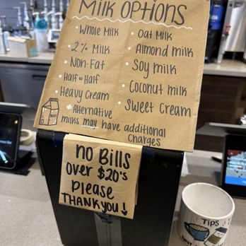 The Cupcake & Espresso Bar - Milk options - Coffee & Tea Near Me - Moreno Valley, California The Cupcake & Espresso Bar - Milk options - Coffee & Tea Near Me - Moreno Valley, California