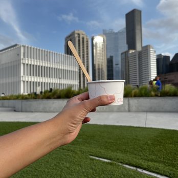 POST Houston - Ice cream at rooftop lawn at POST! - Music Venues Near Me - Houston, Texas