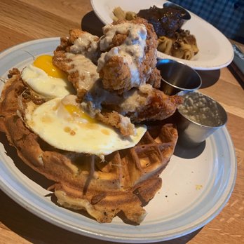 Whiskey Cake - Chicken and waffles - New American Near Me - Irving, Texas Whiskey Cake - Chicken and waffles - New American Near Me - Irving, Texas