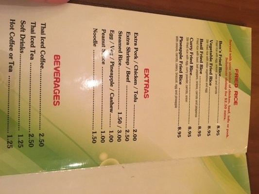 Menu photo 1 Ben's Noodles and Rice Chicago, IL