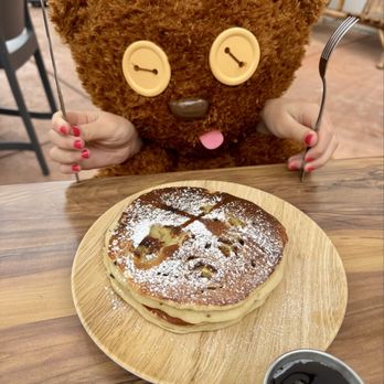 Charlie and Friends - Kid's Logans Chocolate Banana Pancakes - New American Near Me - Burbank, California