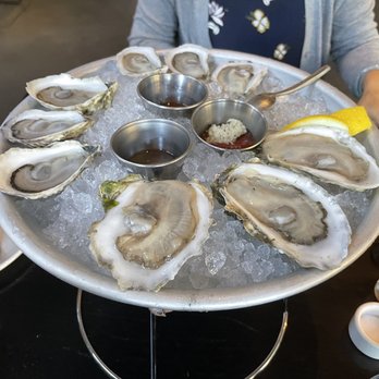 Row 34 - Seaport - Oysters from the raw bar - New American Near Me - Boston, Massachusetts Row 34 - Seaport - Oysters from the raw bar - New American Near Me - Boston, Massachusetts