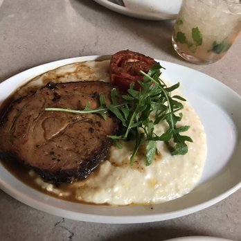 Manuela - Roasted pork shoulder and grits - New American Near Me - Los Angeles, California
