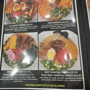 Tonkotsu House Ramen - Menu - Ramen Near Me - El Monte, California Tonkotsu House Ramen - Menu - Ramen Near Me - El Monte, California