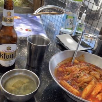 Spoon - Spicy Rice Cakes and Kloud Korean Pilsner - Korean Near Me - Berkeley, California