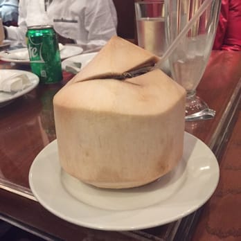 Thai Spice - Coconut juice in areal coconut- yum! - Thai Near Me - Pinole, California Thai Spice - Coconut juice in areal coconut- yum! - Thai Near Me - Pinole, California