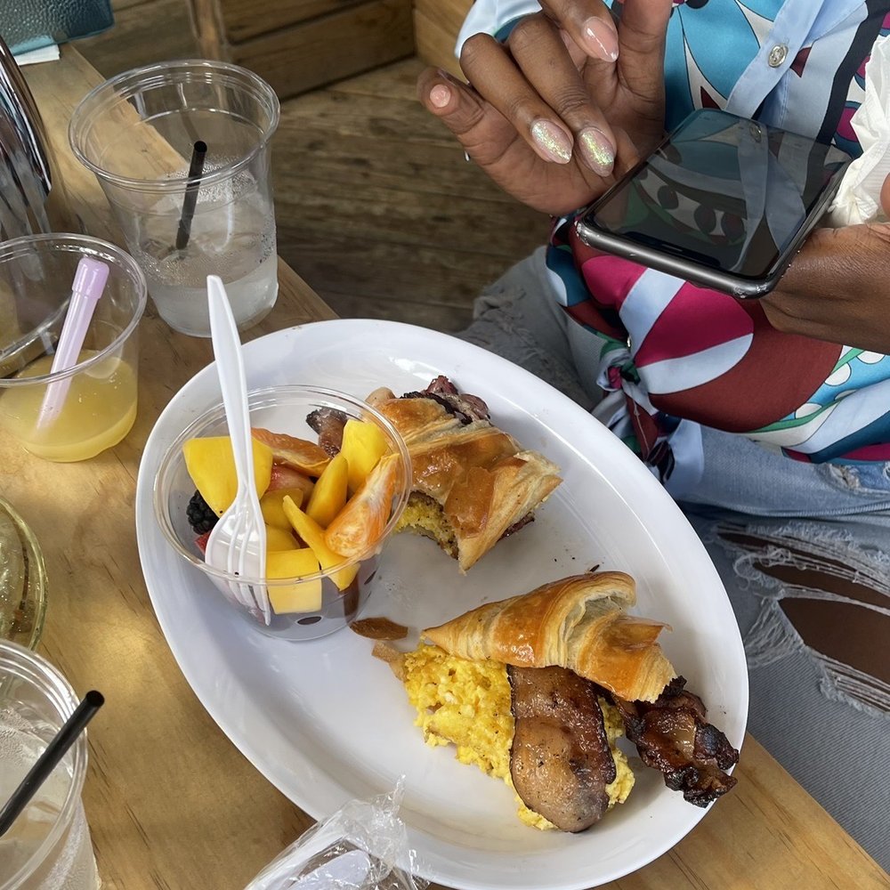 The Savoy  - Croissant Breakfast Sandwich - Hookah Bars Near Me - Houston, Texas