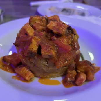 Eter - Chicken mofongo with the red sauce (cant remember the name) - Tapas/Small Plates Near Me - San Juan, Puerto Rico
