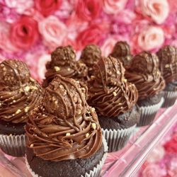 United Cakes Bakery - Nutella Forrero Rocher cupcakes