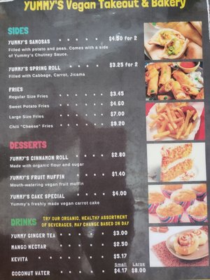 Yummy's Vegan take out by null