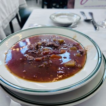 Joe's Stone Crab - Manhattan clam chowder - Seafood Near Me - Miami Beach, Florida