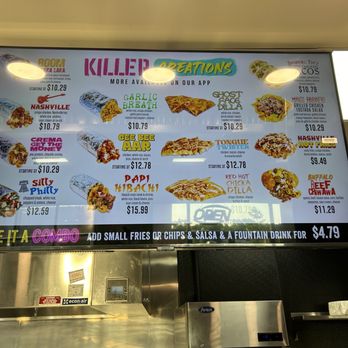 Bubbakoo's Burritos - Menu - New Mexican Cuisine Near Me - Springboro, Ohio Bubbakoo's Burritos - Menu - New Mexican Cuisine Near Me - Springboro, Ohio