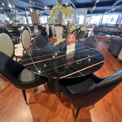 Maison Furniture - 4pc Marble Round Table