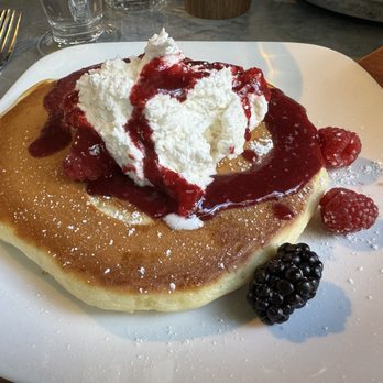 Cafeteria 15L - Wildberry Pancakes (single stack) - Breakfast & Brunch Near Me - Sacramento, California