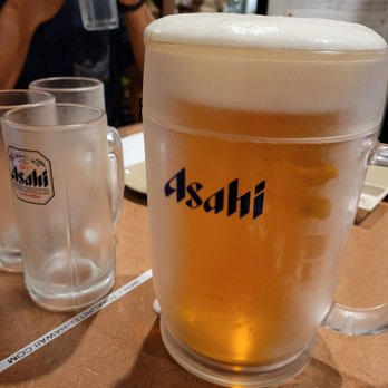 Tokkuri-Tei - Asahi Beer pitcher - Sushi Bars Near Me - Honolulu, Hawaii