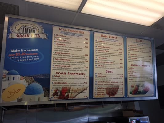 Menu photo 2 Quick Gyro Mediterranean Mill Creek, WA