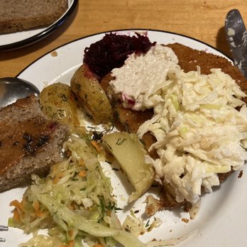 Apteka - Schnitzel serving - Vegan Near Me - Pittsburgh, Pennsylvania Apteka - Schnitzel serving - Vegan Near Me - Pittsburgh, Pennsylvania