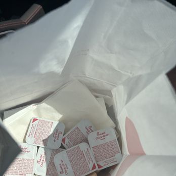 Chick-fil-A - We had three full boxes and we had three full fries and they only gave us Chick-fil-A sauce - Fast Food Near Me - Farmington, Utah